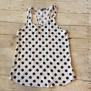 Polka Dot Racerback tank